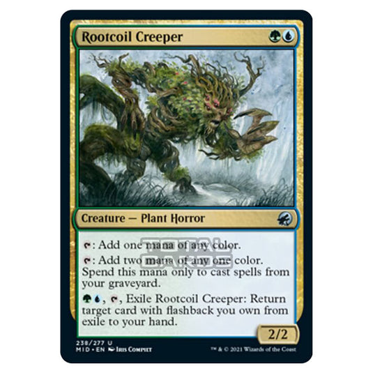 Magic The Gathering - Innistrad - Midnight Hunt - Rootcoil Creeper - 238/277