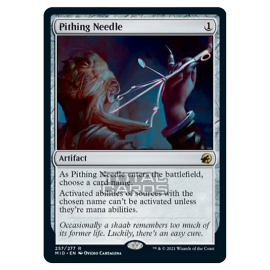 Magic The Gathering - Innistrad - Midnight Hunt - Pithing Needle - 257/277