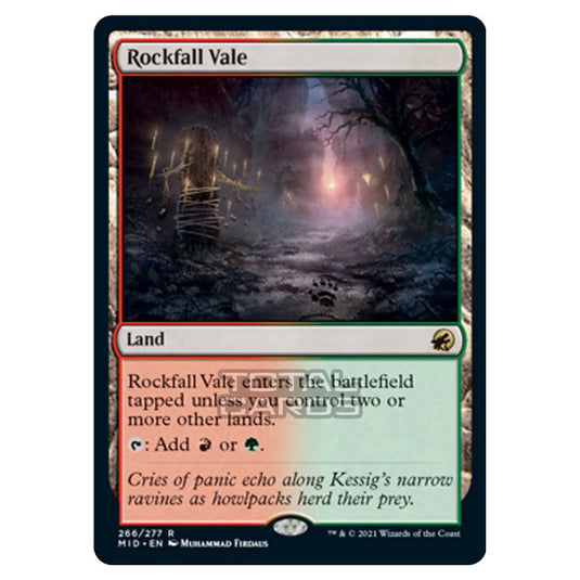 Magic The Gathering - Innistrad - Midnight Hunt - Rockfall Vale - 266/277