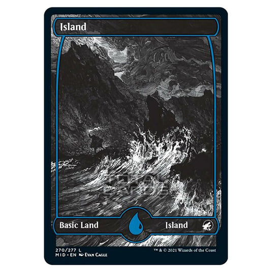 Magic The Gathering - Innistrad - Midnight Hunt - Island - 270/277