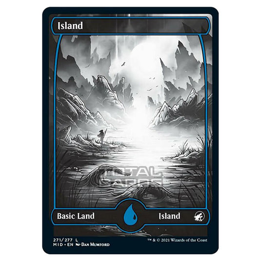 Magic The Gathering - Innistrad - Midnight Hunt - Island - 271/277