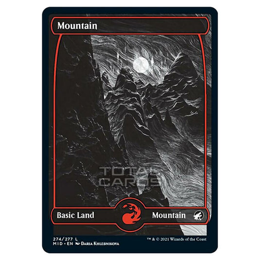 Magic The Gathering - Innistrad - Midnight Hunt - Mountain - 274/277