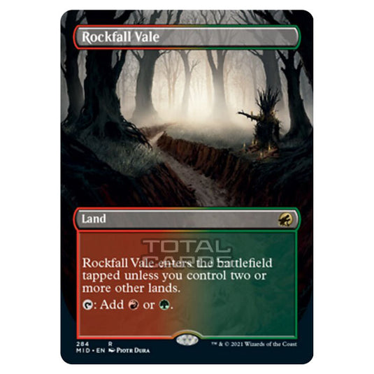 Magic The Gathering - Innistrad - Midnight Hunt - Rockfall Vale - 284/277