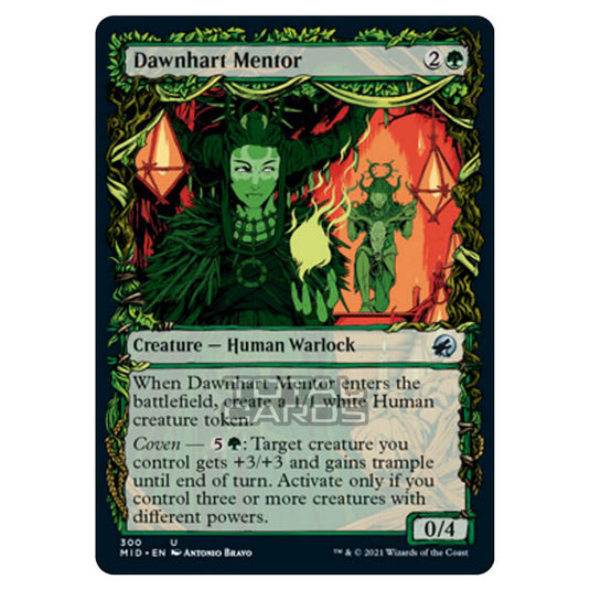 Magic The Gathering - Innistrad - Midnight Hunt - Dawnhart Mentor - 300/277