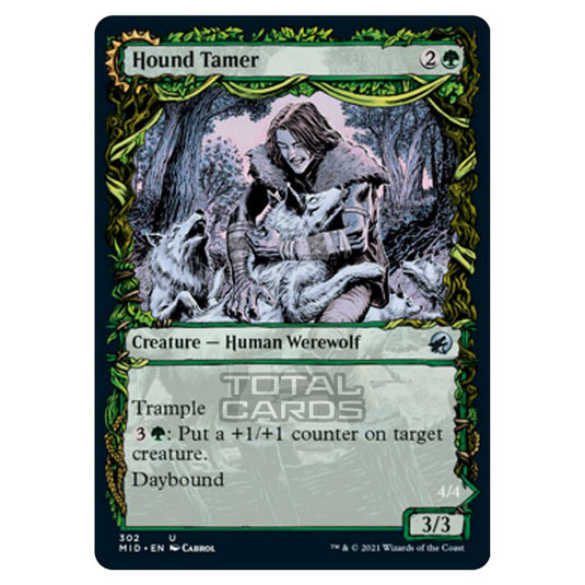 Magic The Gathering - Innistrad - Midnight Hunt - Hound Tamer // Untamed Pup - 302/277