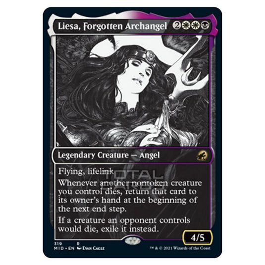 Magic The Gathering - Innistrad - Midnight Hunt - Liesa, Forgotten Archangel - 319/277