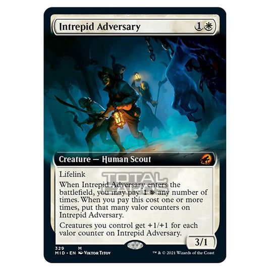 Magic The Gathering - Innistrad - Midnight Hunt - Intrepid Adversary - 329/277