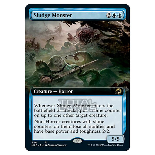 Magic The Gathering - Innistrad - Midnight Hunt - Sludge Monster - 340/277