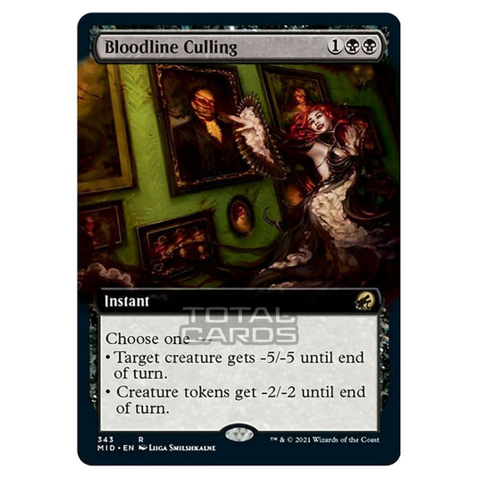 Magic The Gathering - Innistrad - Midnight Hunt - Bloodline Culling - 343/277