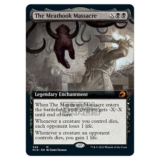 Magic The Gathering - Innistrad - Midnight Hunt - The Meathook Massacre - 348/277