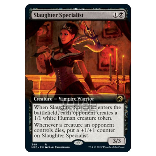 Magic The Gathering - Innistrad - Midnight Hunt - Slaughter Specialist - 349/277