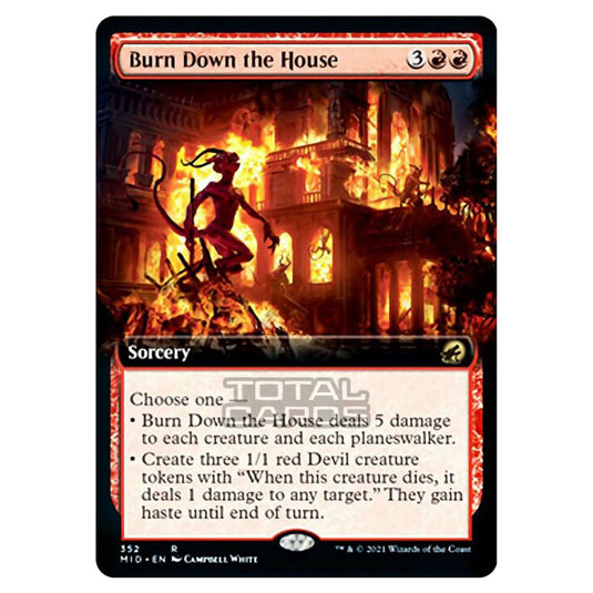 Magic The Gathering - Innistrad - Midnight Hunt - Burn Down the House - 352/277