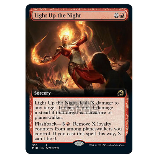 Magic The Gathering - Innistrad - Midnight Hunt - Light Up the Night - 356/277