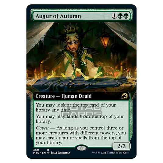 Magic The Gathering - Innistrad - Midnight Hunt - Augur of Autumn - 36 Magic The Gathering - Innistrad - Midnight Hunt - Augur of Autumn - 36