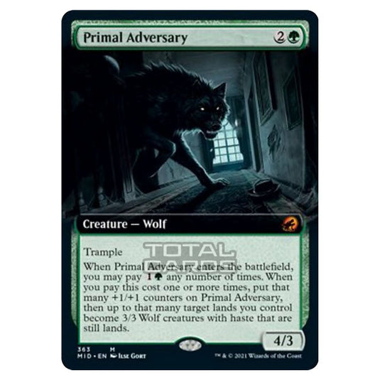 Magic The Gathering - Innistrad - Midnight Hunt - Primal Adversary - 363/277