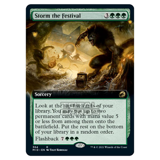 Magic The Gathering - Innistrad - Midnight Hunt - Storm the Festival - 364/277