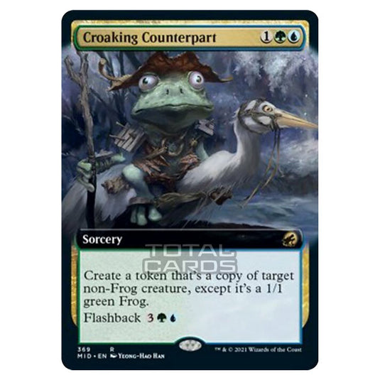 Magic The Gathering - Innistrad - Midnight Hunt - Croaking Counterpart - 369/277