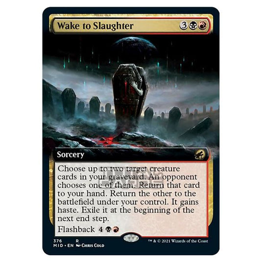 Magic The Gathering - Innistrad - Midnight Hunt - Wake to Slaughter - 376/277