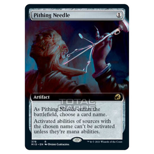 mtg cards like pithing needle Magic The Gathering - Innistrad - Midnight Hunt - Pithing Needle
