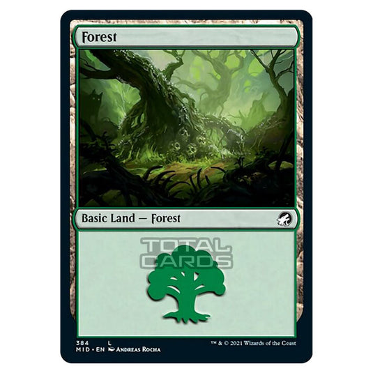 Magic The Gathering - Innistrad - Midnight Hunt - Forest - 384/277