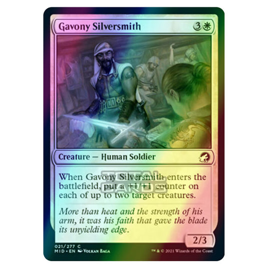 Magic The Gathering - Innistrad - Midnight Hunt - Gavony Silversmith - 21/277 (Foil)