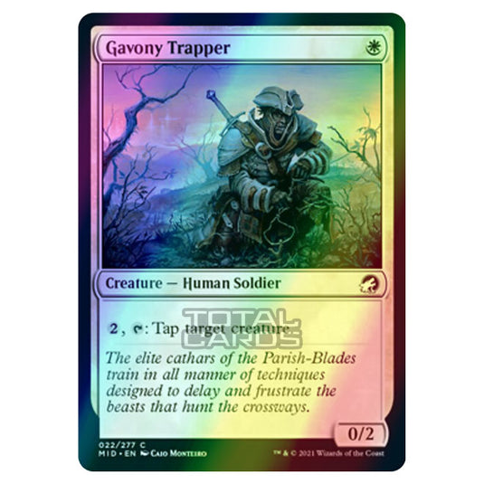 Magic The Gathering - Innistrad - Midnight Hunt - Gavony Trapper - 22/277 (Foil)