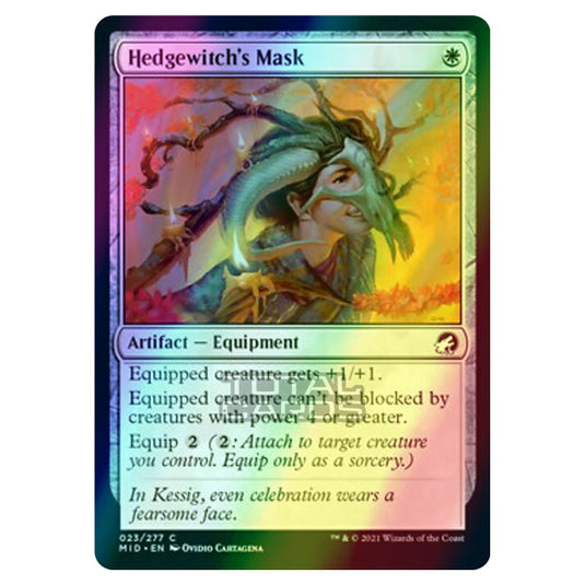 Magic The Gathering - Innistrad - Midnight Hunt - Hedgewitch's Mask - 23/277 (Foil)