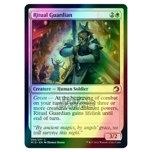 Magic The Gathering - Innistrad - Midnight Hunt - Ritual Guardian - 30/277 (Foil)