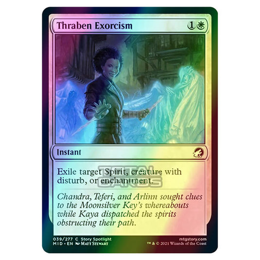 Magic The Gathering - Innistrad - Midnight Hunt - Thraben Exorcism - 39/277 (Foil)