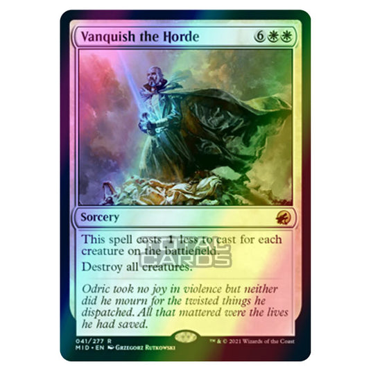 Magic The Gathering - Innistrad - Midnight Hunt - Vanquish the Horde - 41/277 (Foil)