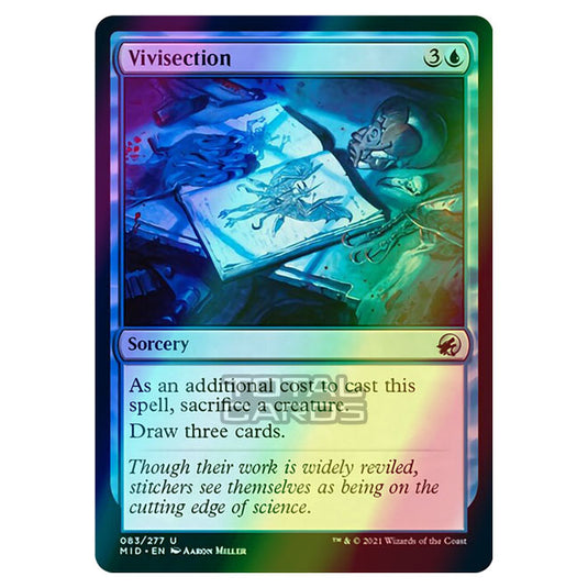 Magic The Gathering - Innistrad - Midnight Hunt - Vivisection - 83/277 (Foil)