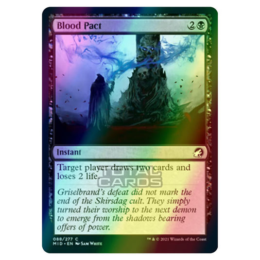 Magic The Gathering - Innistrad - Midnight Hunt - Blood Pact - 88/277 (Foil)