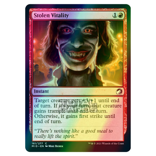 Magic The Gathering - Innistrad - Midnight Hunt - Stolen Vitality - 161/277 (Foil)