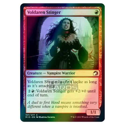 Magic The Gathering - Innistrad - Midnight Hunt - Voldaren Stinger - 167/277 (Foil)