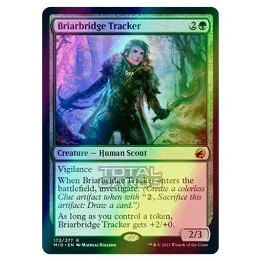 Magic The Gathering - Innistrad - Midnight Hunt - Briarbridge Tracker - 172/277 (Foil)