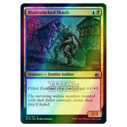 Magic The Gathering - Innistrad - Midnight Hunt - Bladestitched Skaab - 212/277 (Foil)