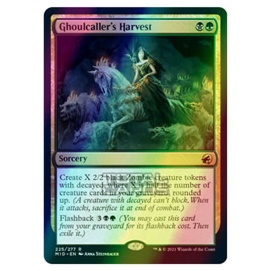 Magic The Gathering - Innistrad - Midnight Hunt - Ghoulcaller's Harvest - 225/277 (Foil)