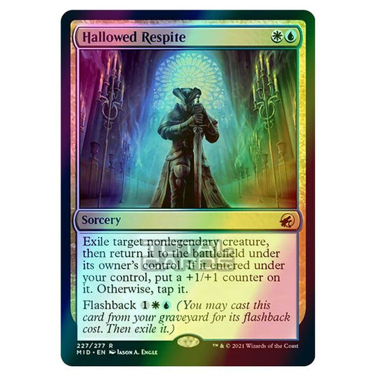 Magic The Gathering - Innistrad - Midnight Hunt - Hallowed Respite - 227/277 (Foil)