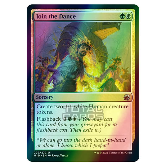Magic The Gathering - Innistrad - Midnight Hunt - Join the Dance - 229 Magic The Gathering - Innistrad - Midnight Hunt - Join the Dance - 229
