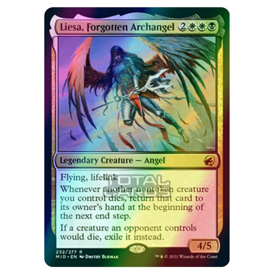 Magic The Gathering - Innistrad - Midnight Hunt - Liesa, Forgotten Archangel - 232/277 (Foil)