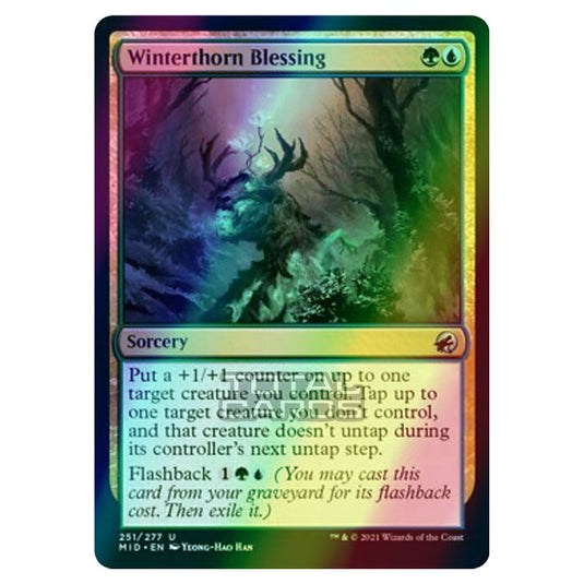 Magic The Gathering - Innistrad - Midnight Hunt - Winterthorn Blessing - 251/277 (Foil)