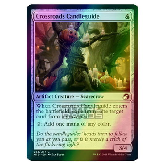 Magic The Gathering - Innistrad - Midnight Hunt - Crossroads Candleguide - 253/277 (Foil)