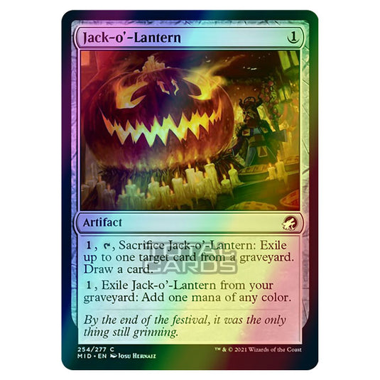 Magic The Gathering - Innistrad - Midnight Hunt - Jack-o'-Lantern - 254/277 (Foil)