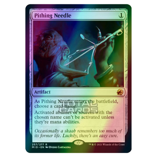 Magic The Gathering - Innistrad - Midnight Hunt - Pithing Needle - 257/277 (Foil)