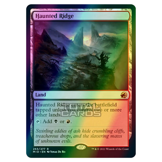 Magic The Gathering - Innistrad - Midnight Hunt - Haunted Ridge - 263/277 (Foil)