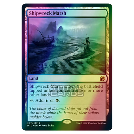 Magic The Gathering - Innistrad - Midnight Hunt - Shipwreck Marsh - 267/277 (Foil)