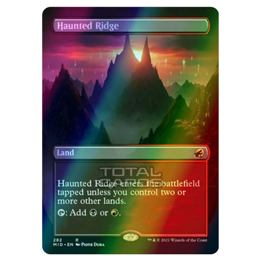 Magic The Gathering - Innistrad - Midnight Hunt - Haunted Ridge - 282/277 (Foil)