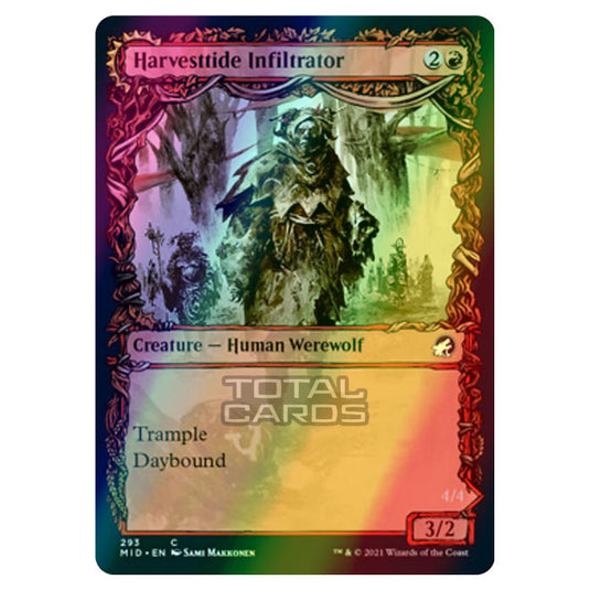 Magic The Gathering - Innistrad - Midnight Hunt - Harvesttide Infiltrator // Harvesttide Assailant - 293/277 (Foil)