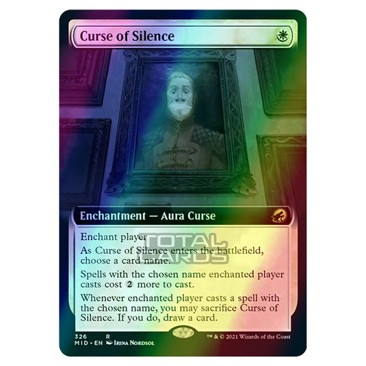 Magic The Gathering - Innistrad - Midnight Hunt - Curse of Silence - 326/277 (Foil)