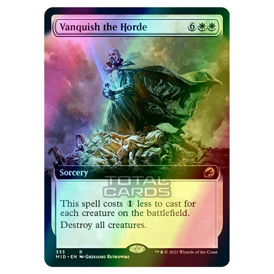 Magic The Gathering - Innistrad - Midnight Hunt - Vanquish the Horde - 333/277 (Foil)